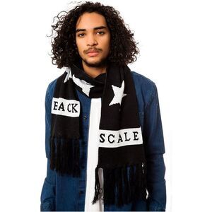 Black Scale Mens The Hide & Seek Scarf, NWT